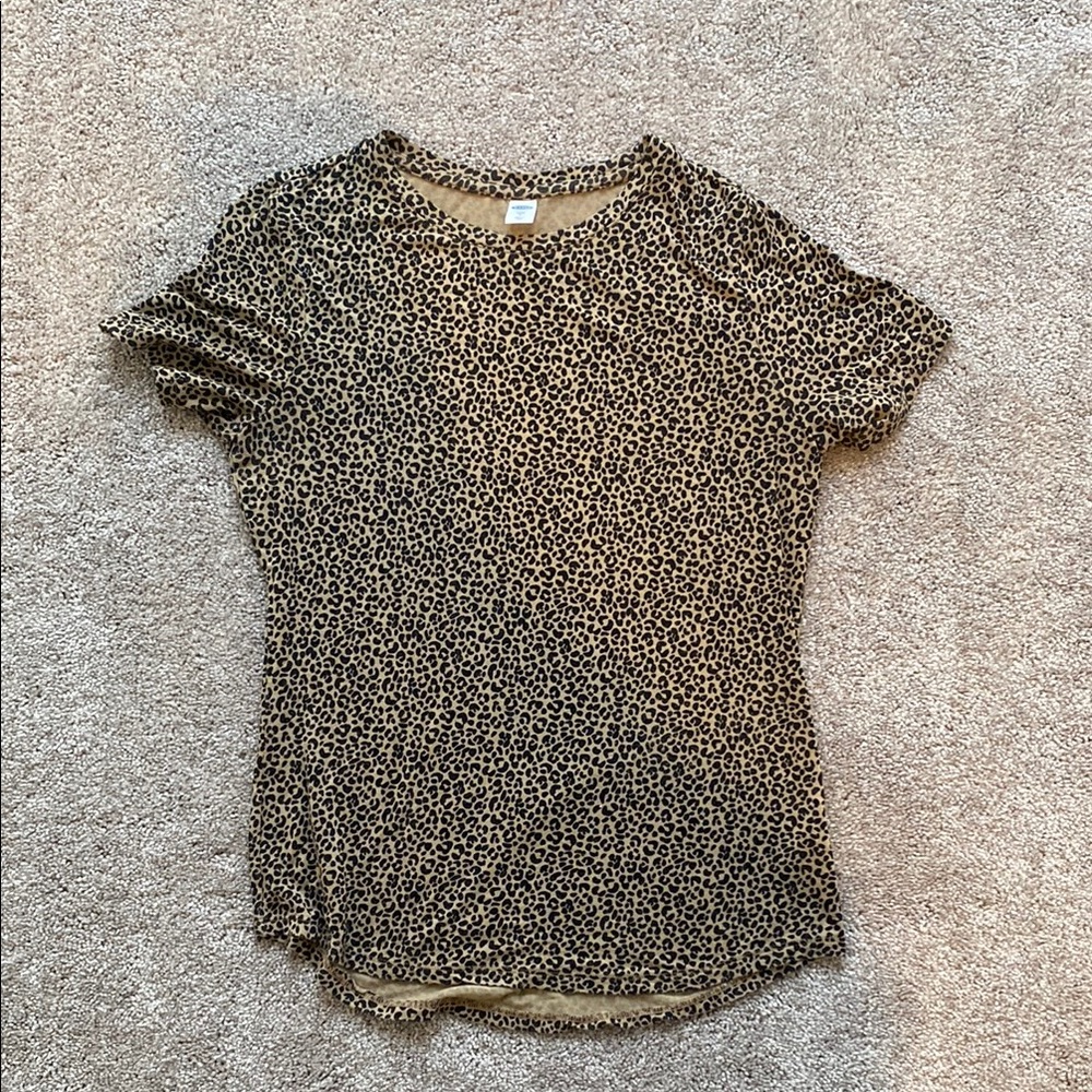 Leopard Print Women's Top